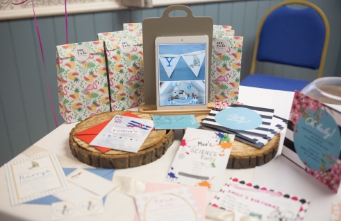 Gorgeous invites and goody bags from Hula